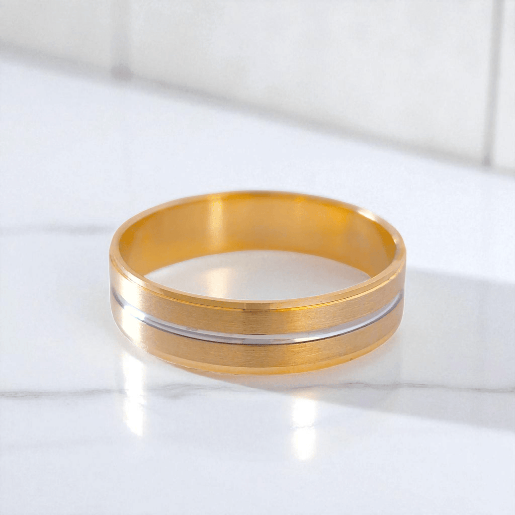 Aliança 5mm Ouro - Aurus Jóias