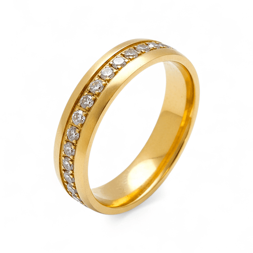 Aliança 5mm Ouro - Aurus Jóias