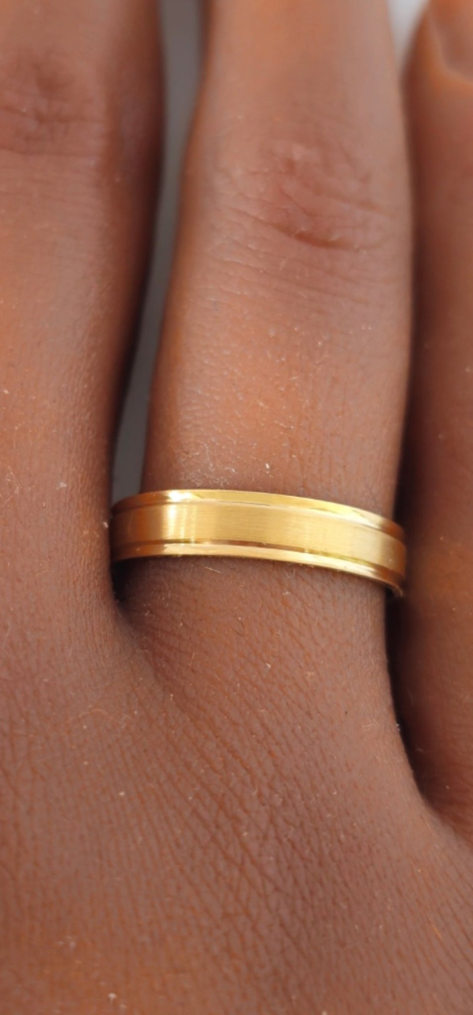 Aliança Ouro 4mm - Aurus Jóias