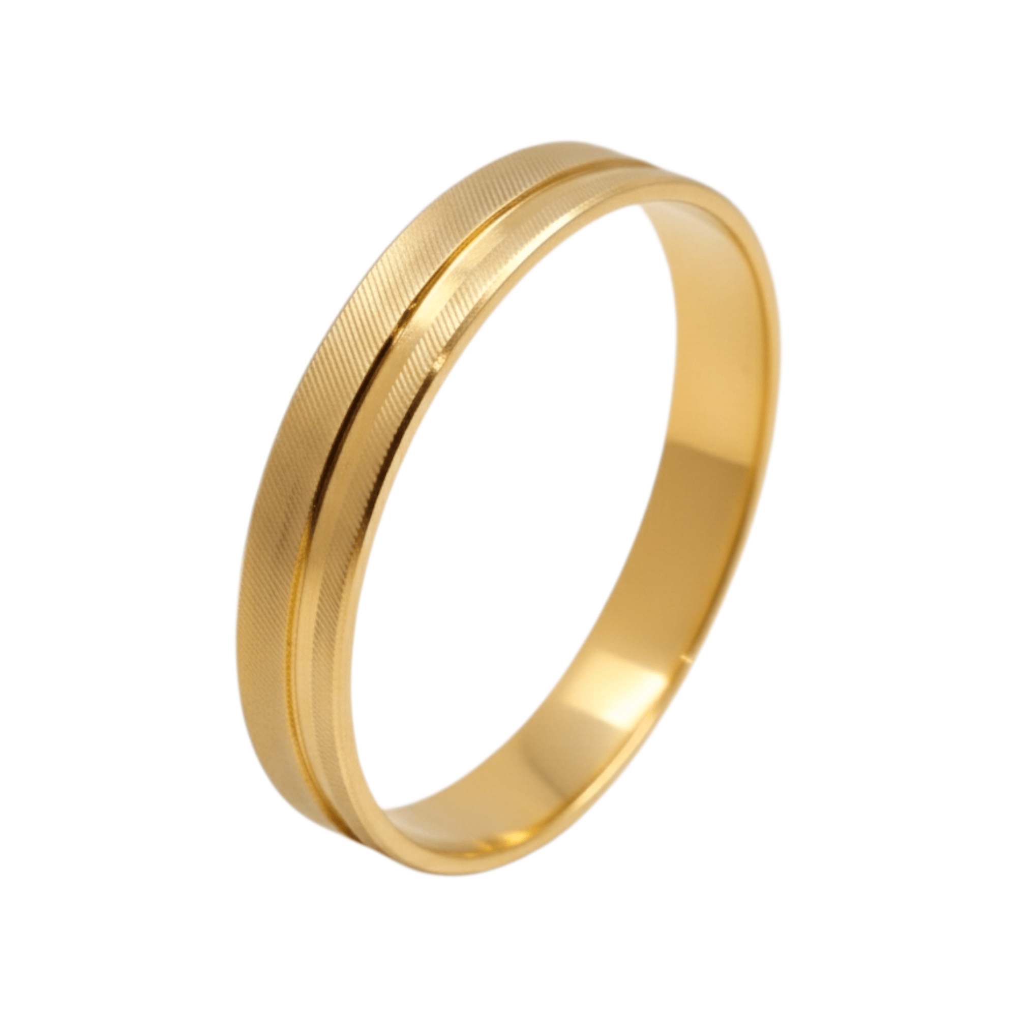 Aliança Ouro 4mm - Aurus Jóias