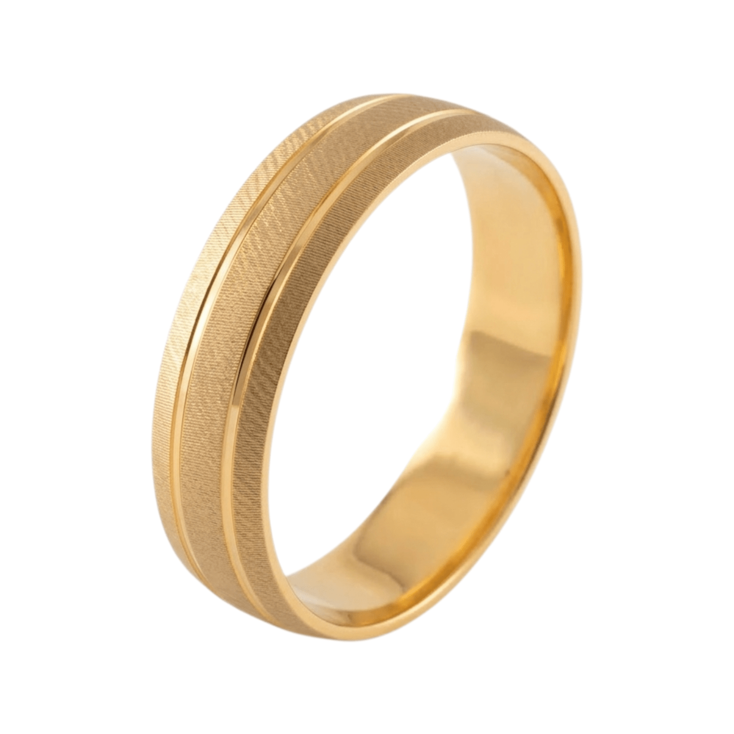 Aliança Ouro 5mm - Aurus Jóias