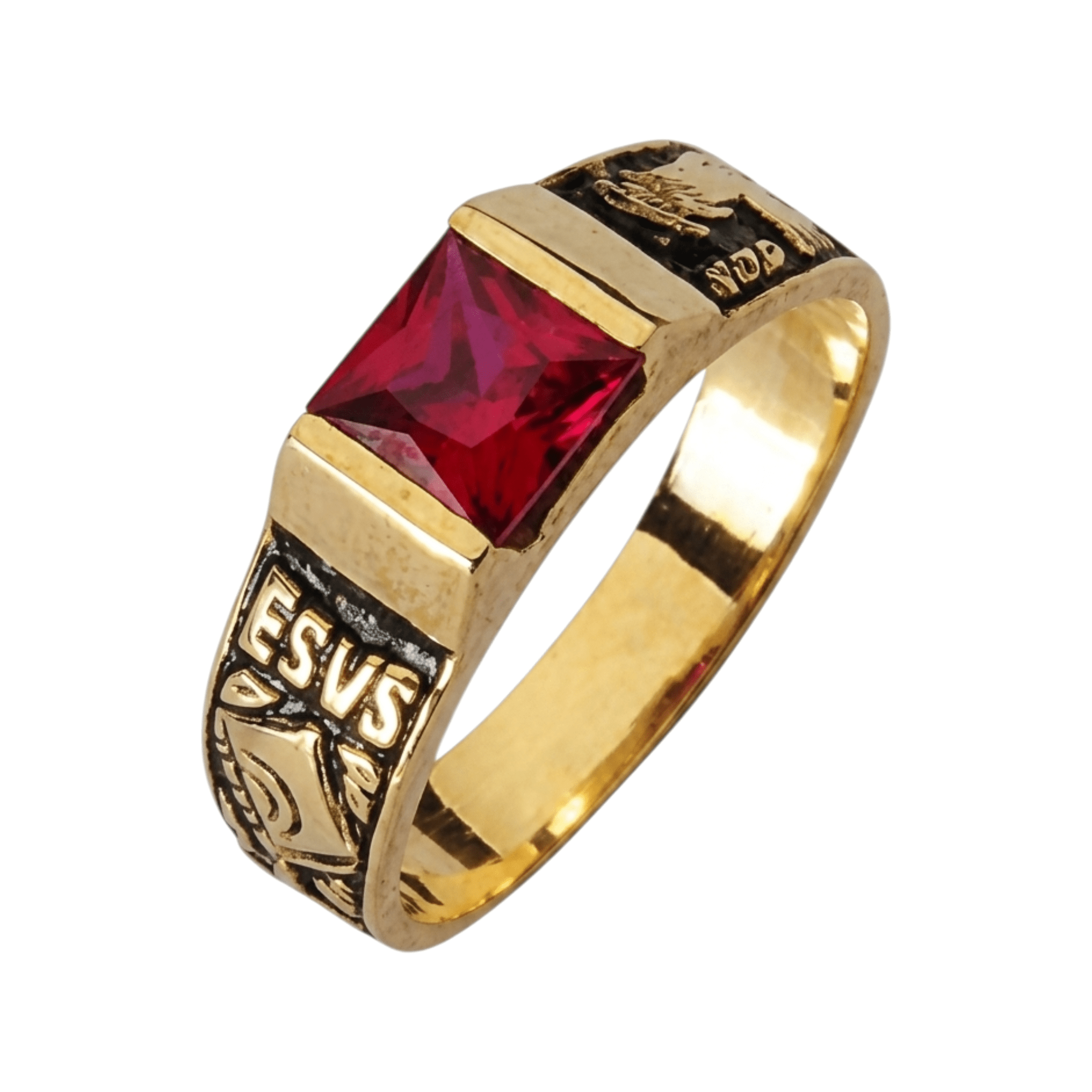Anel de Curso Ouro - Aurus Jóias