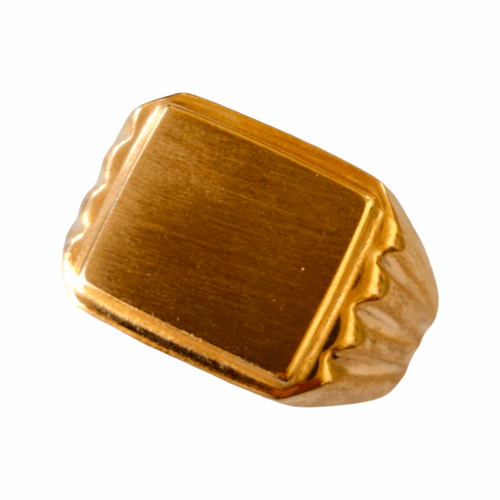 Anel Mesa Ouro - Aurus Jóias