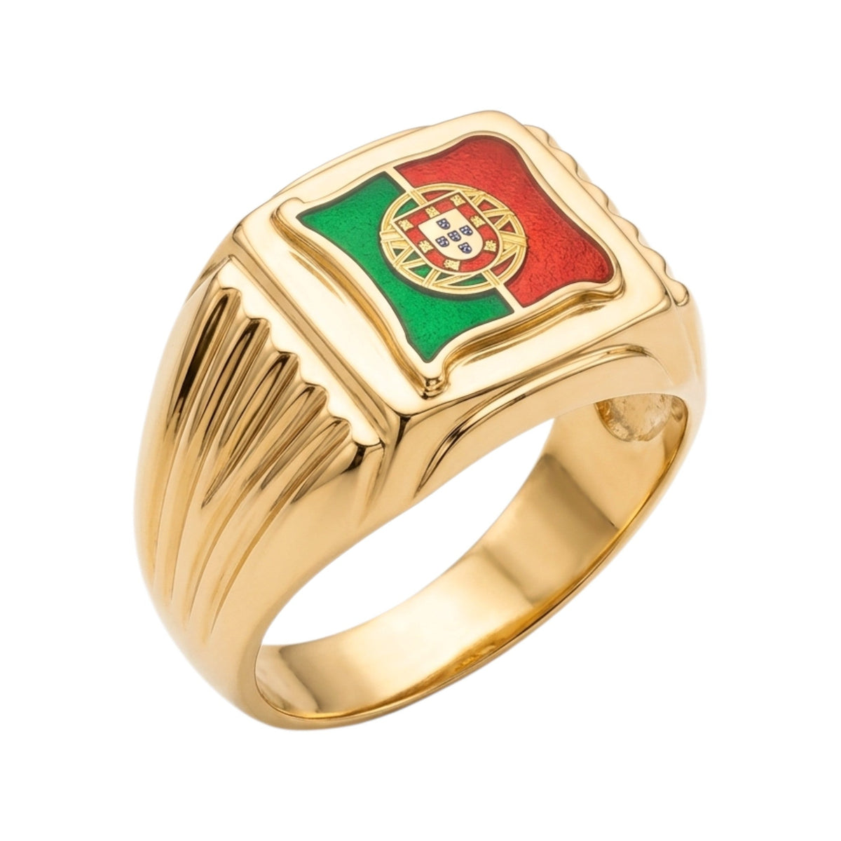 Anel Portugal Ouro - Aurus Jóias