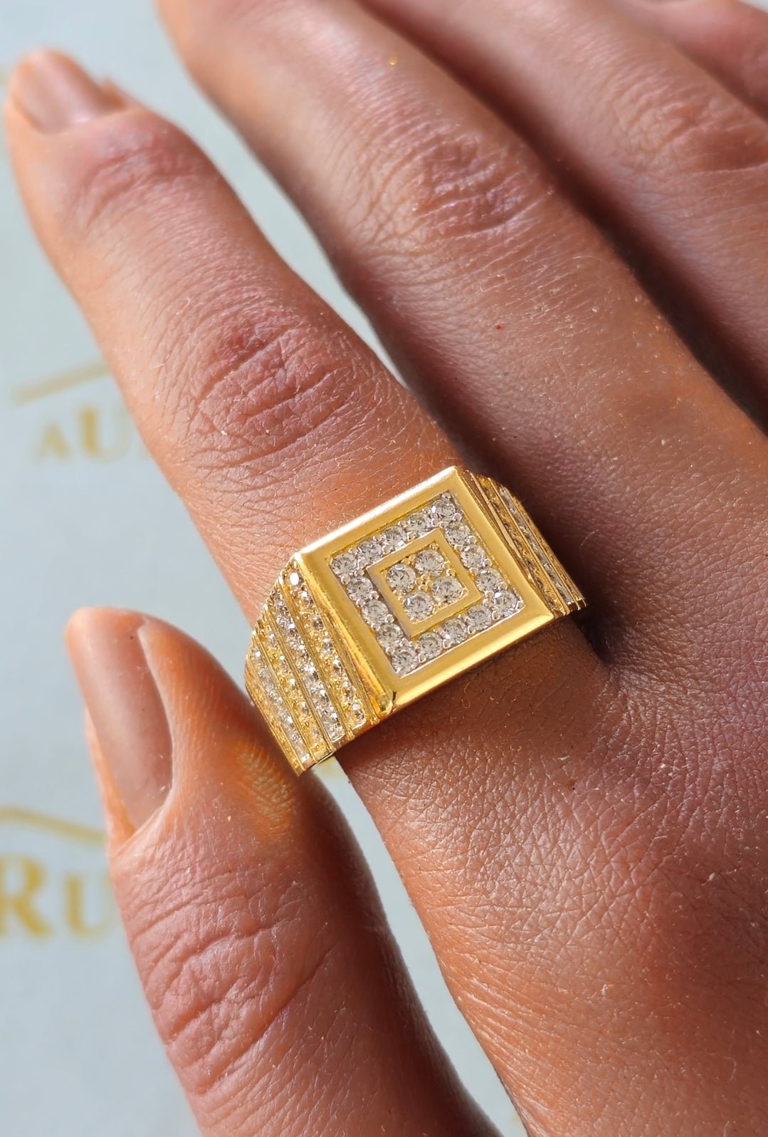 Anel Z Ouro - Aurus Jóias