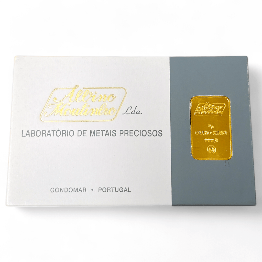 Barra de Ouro 24Kl - 5g - Aurus Jóias
