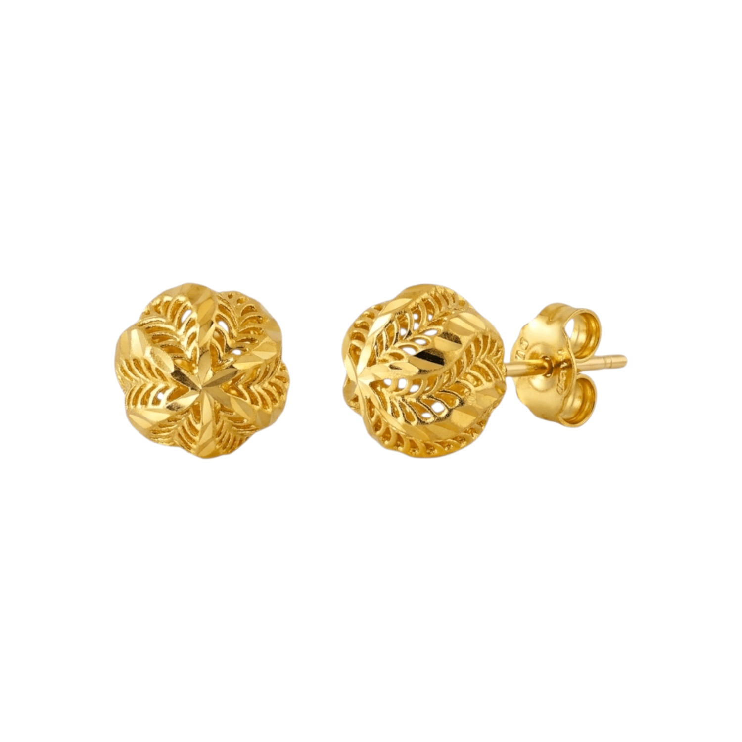 Brincos Bola Ouro - Aurus Jóias