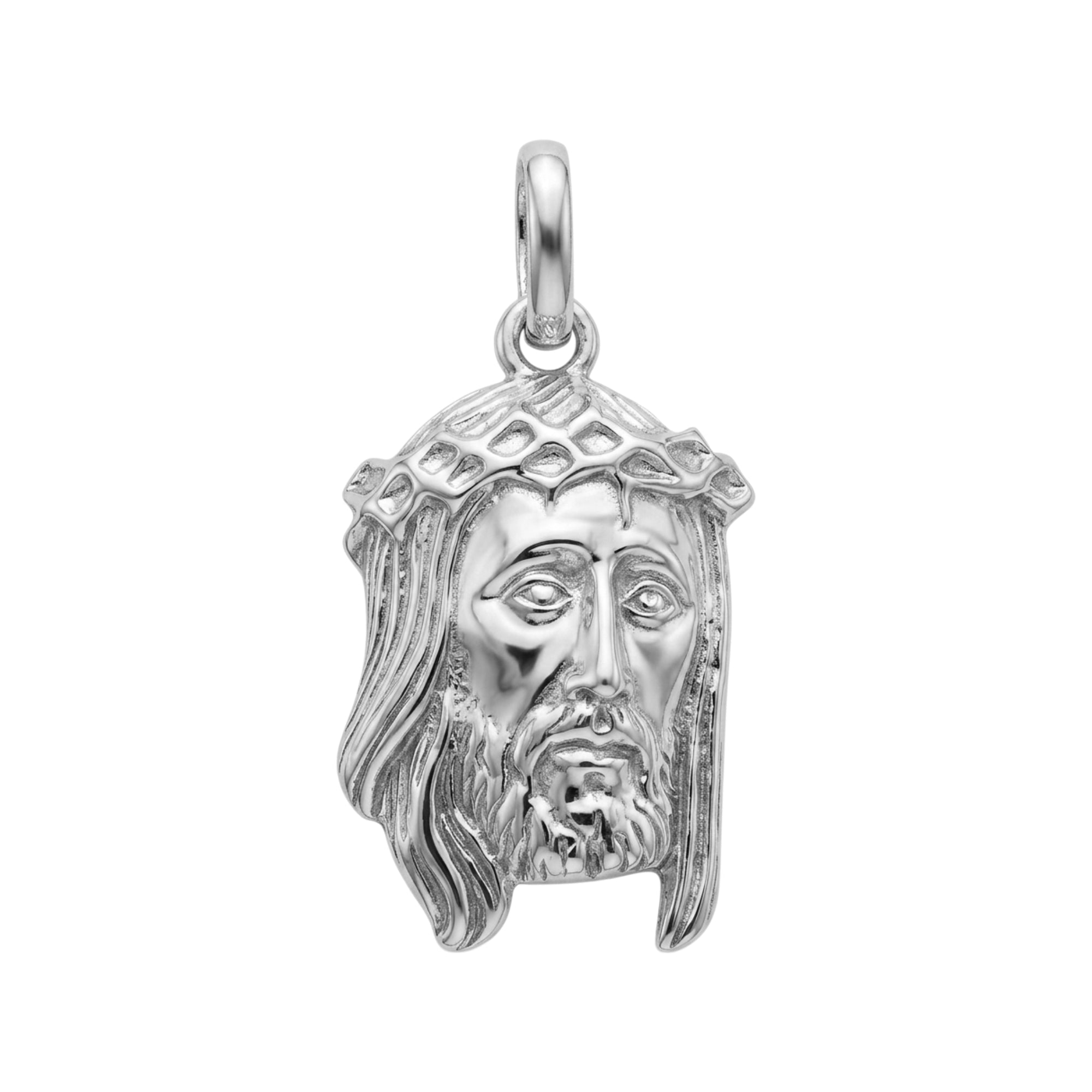 Cara de Cristo Prata - Aurus Jóias