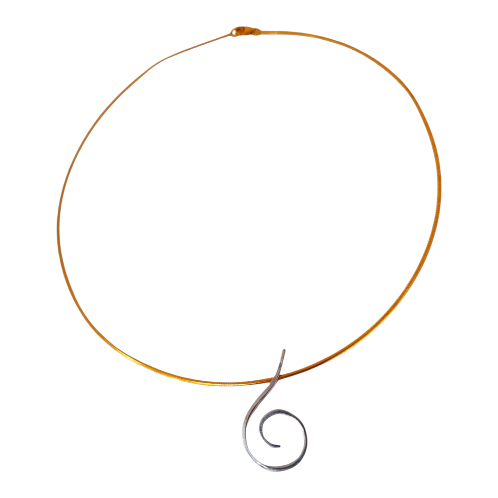 Colar Bicolor Ouro - Aurus Jóias