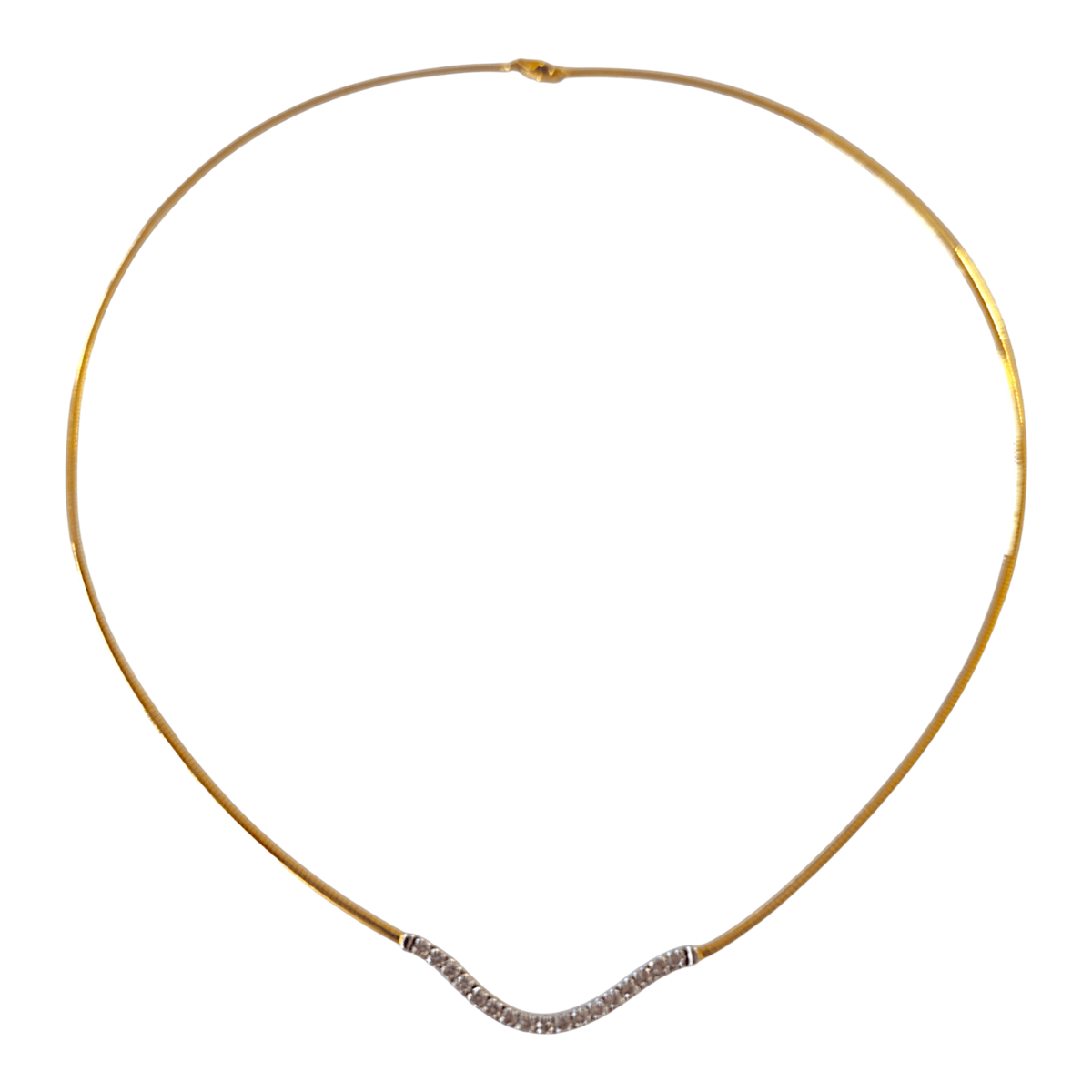 Colar c/Diamantes Ouro - Aurus Jóias