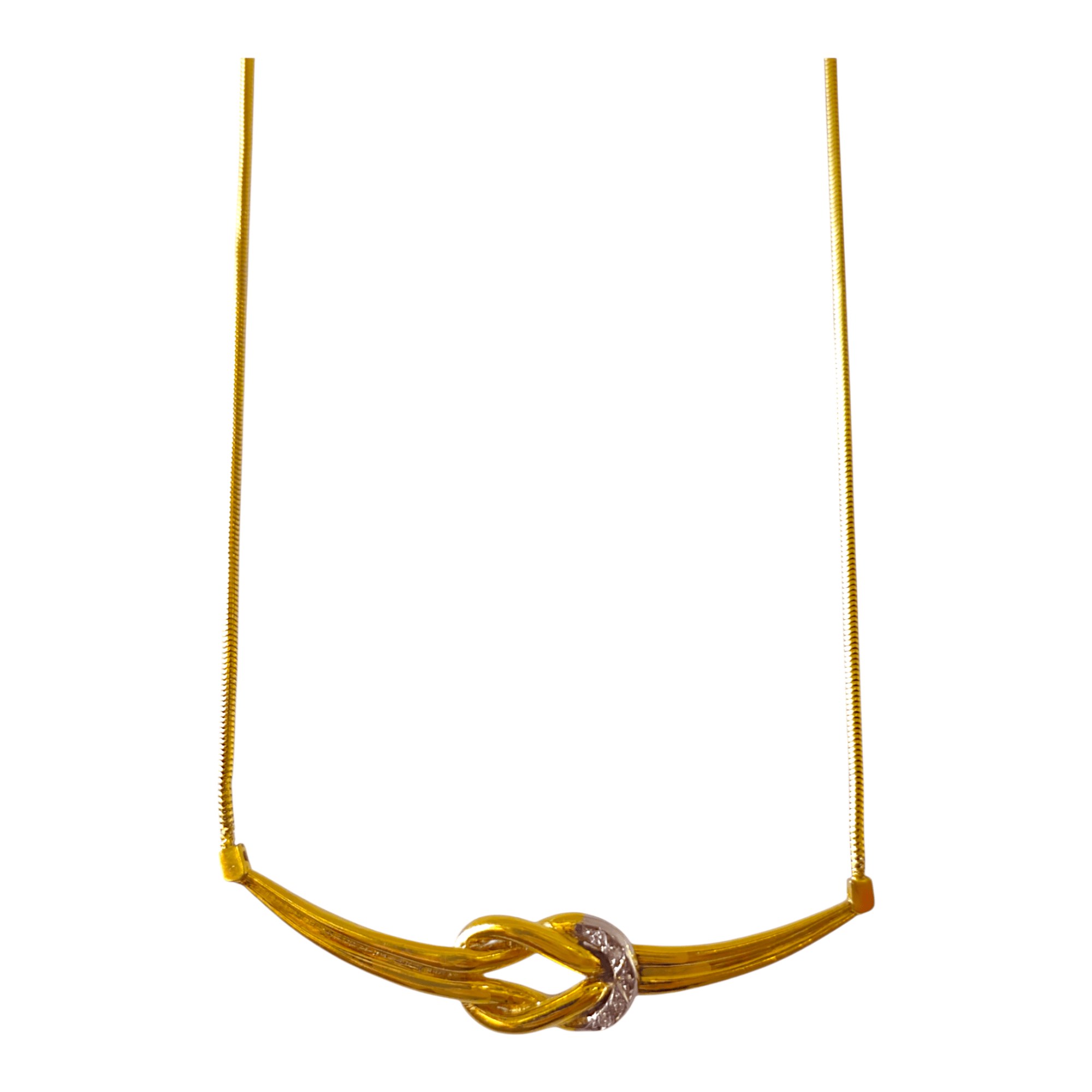 Colar c/Diamantes Ouro - Aurus Jóias
