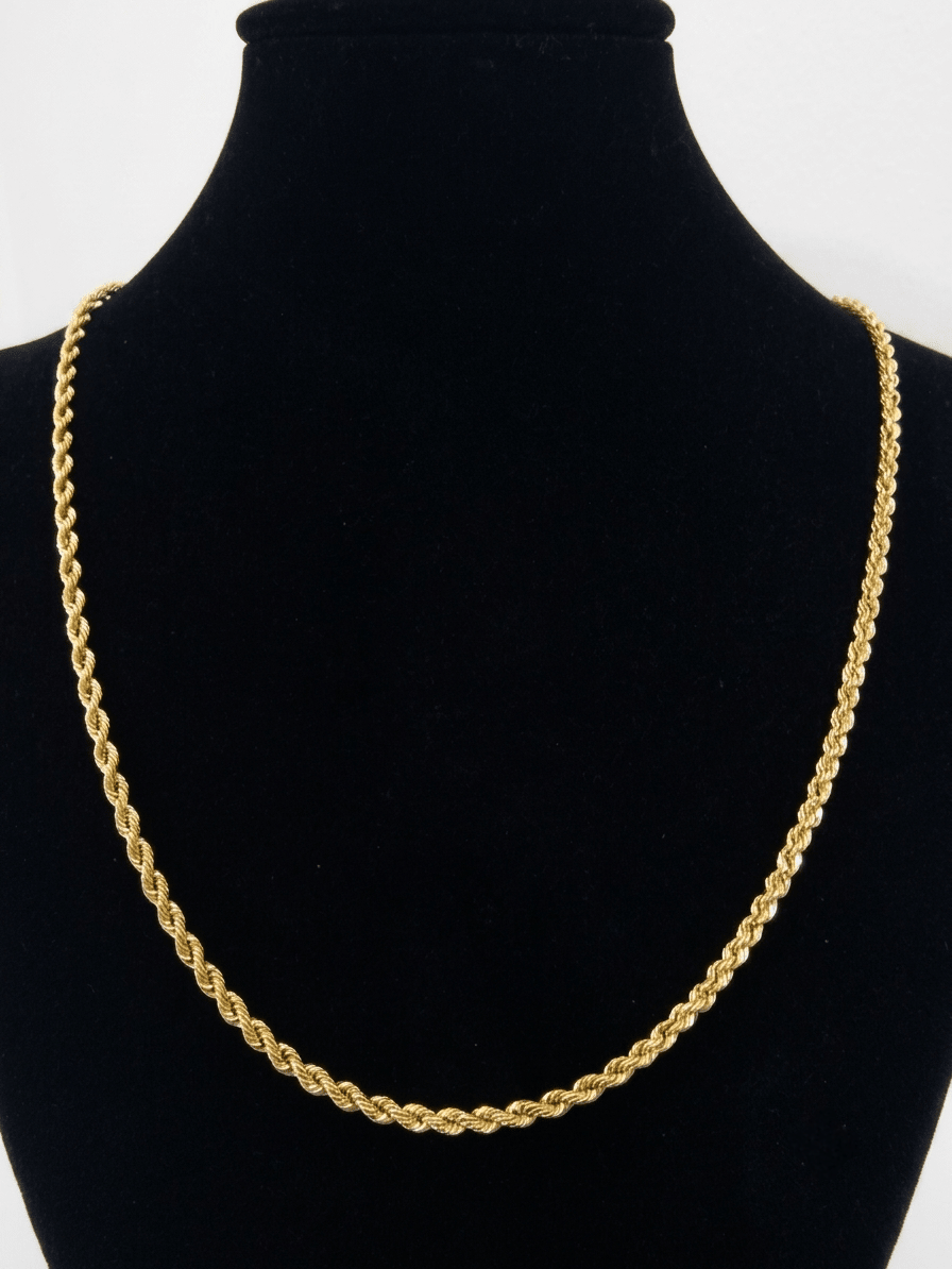 Colar Ouro 4mm - Aurus Jóias