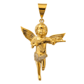 Medalha Anjo Armado Ouro - Aurus Jóias