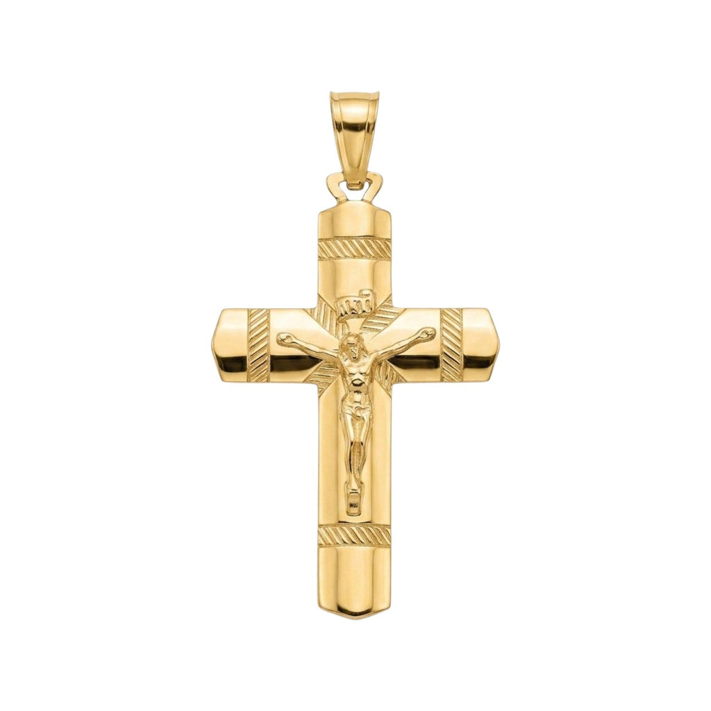 Medalha Cruz Ouro - Aurus Jóias