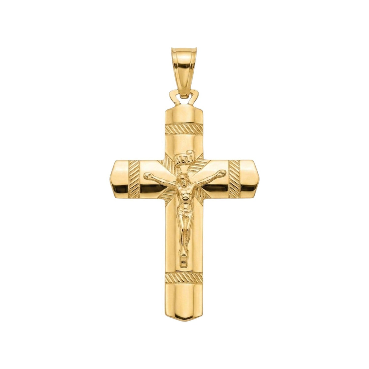 Medalha Cruz Ouro - Aurus Jóias