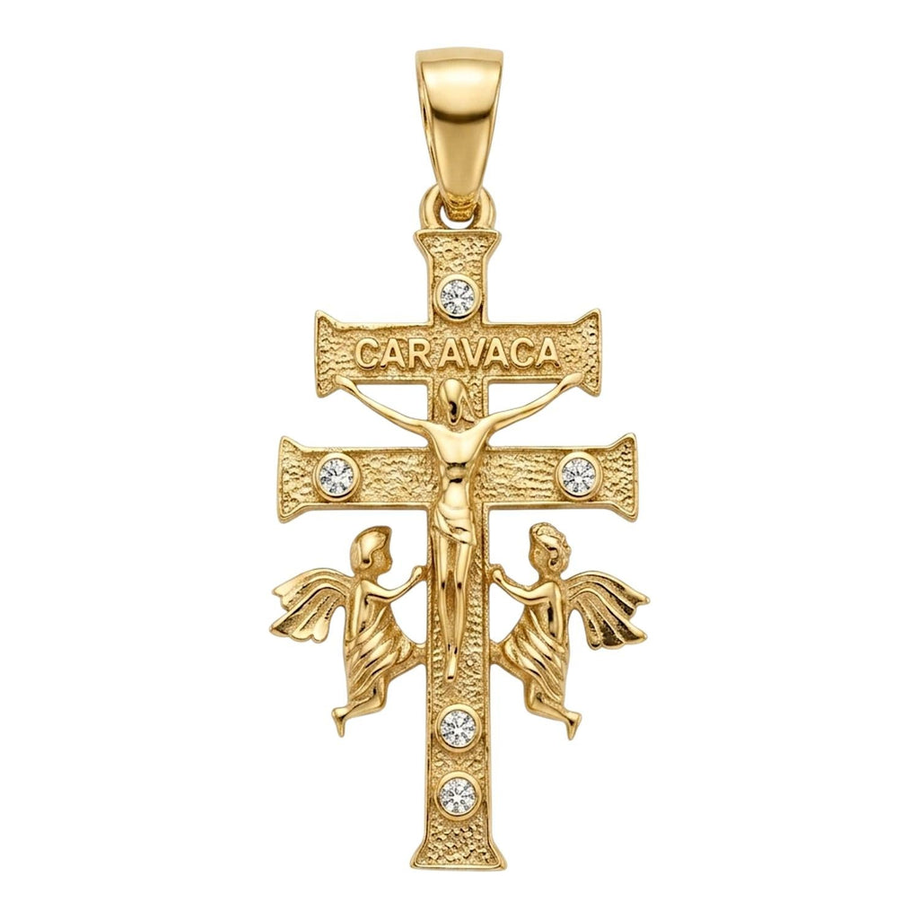 Medalha Cruz Ouro - Aurus Jóias