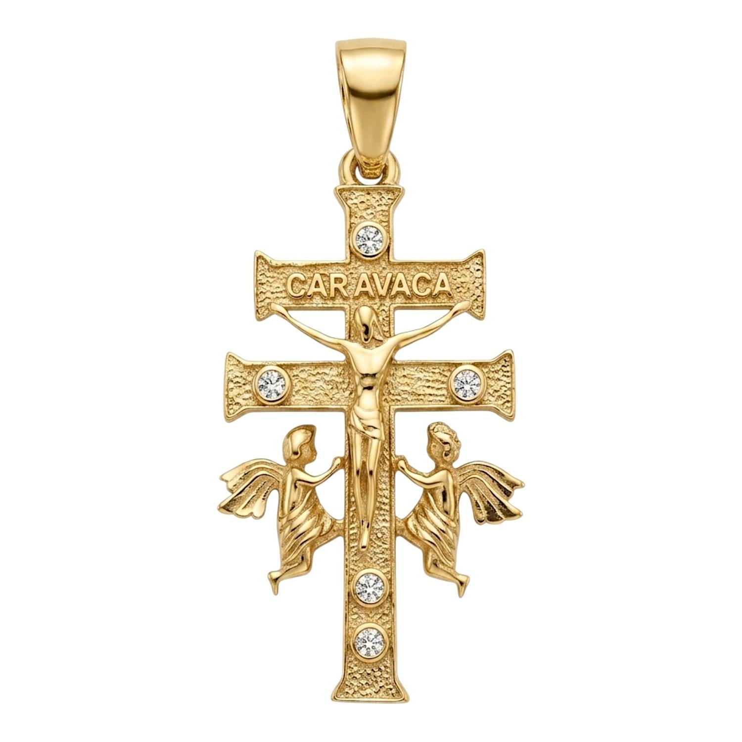 Medalha Cruz Ouro - Aurus Jóias