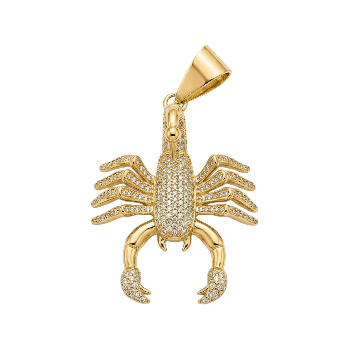 Medalha Escorpião Ouro - Aurus Jóias