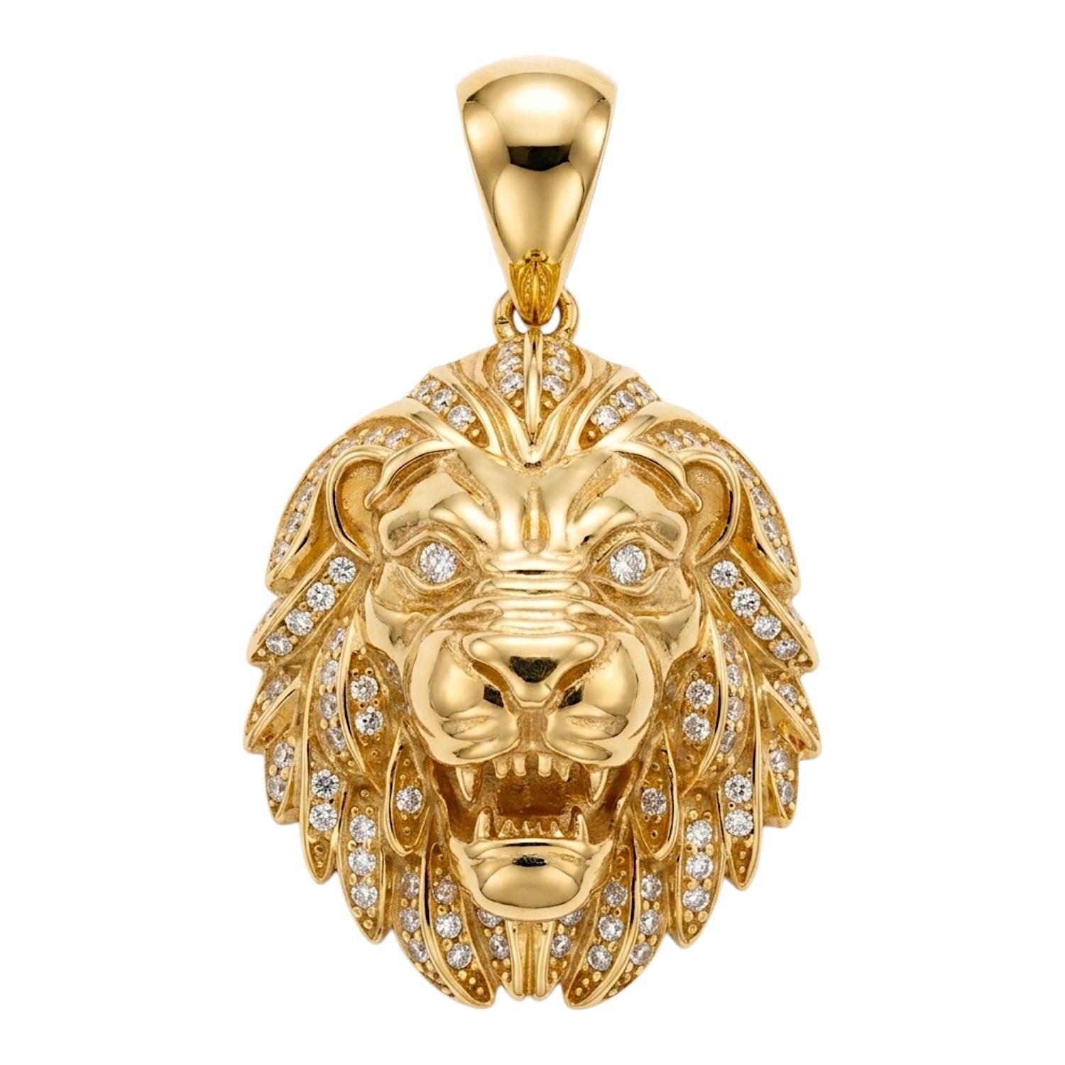 Medalha Leão Ouro - Aurus Jóias