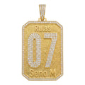 Medalha Personalizada Ouro - Aurus Jóias