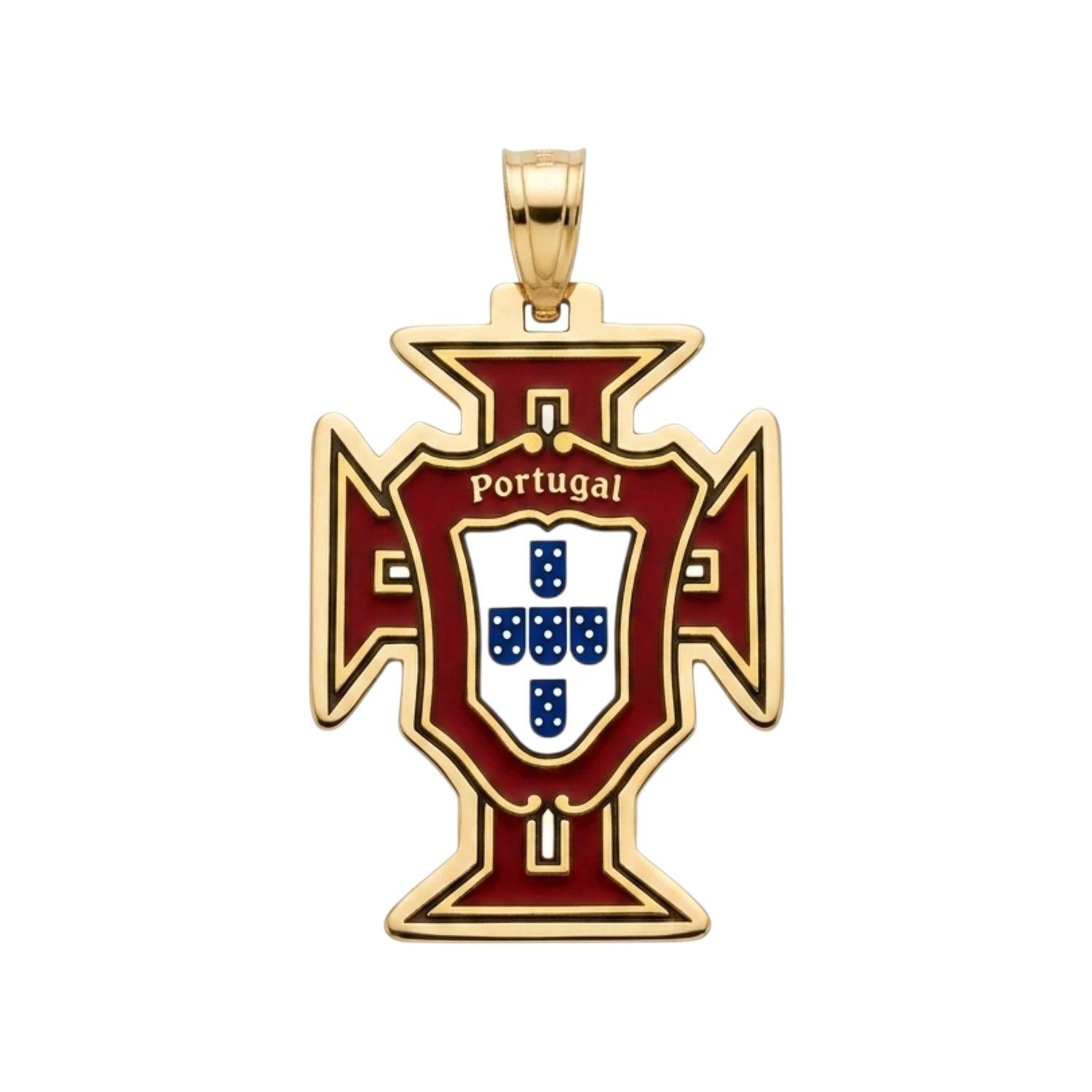 Medalha Portugal Ouro - Aurus Jóias