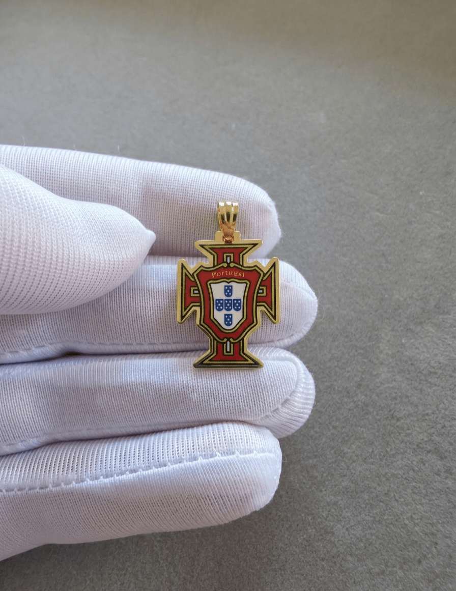 Medalha Portugal Ouro - Aurus Jóias