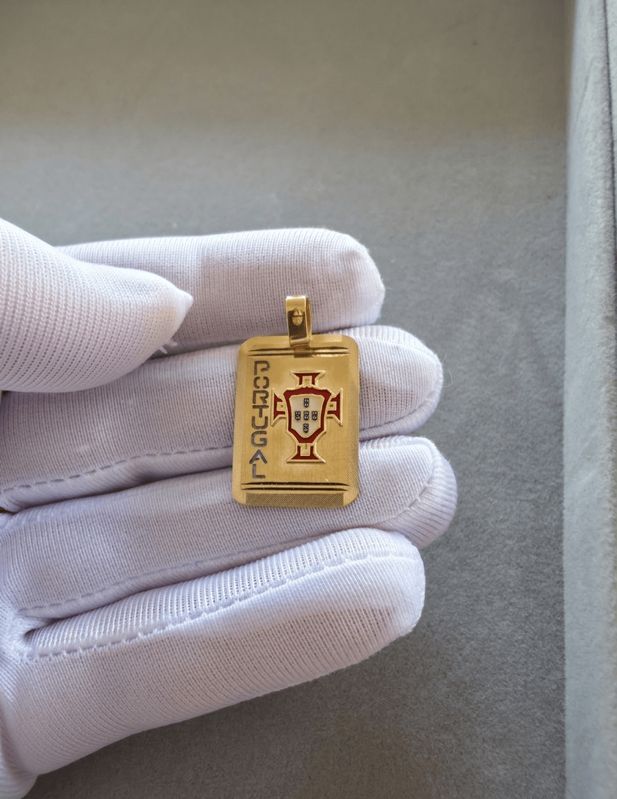 Medalha Portugal Ouro - Aurus Jóias