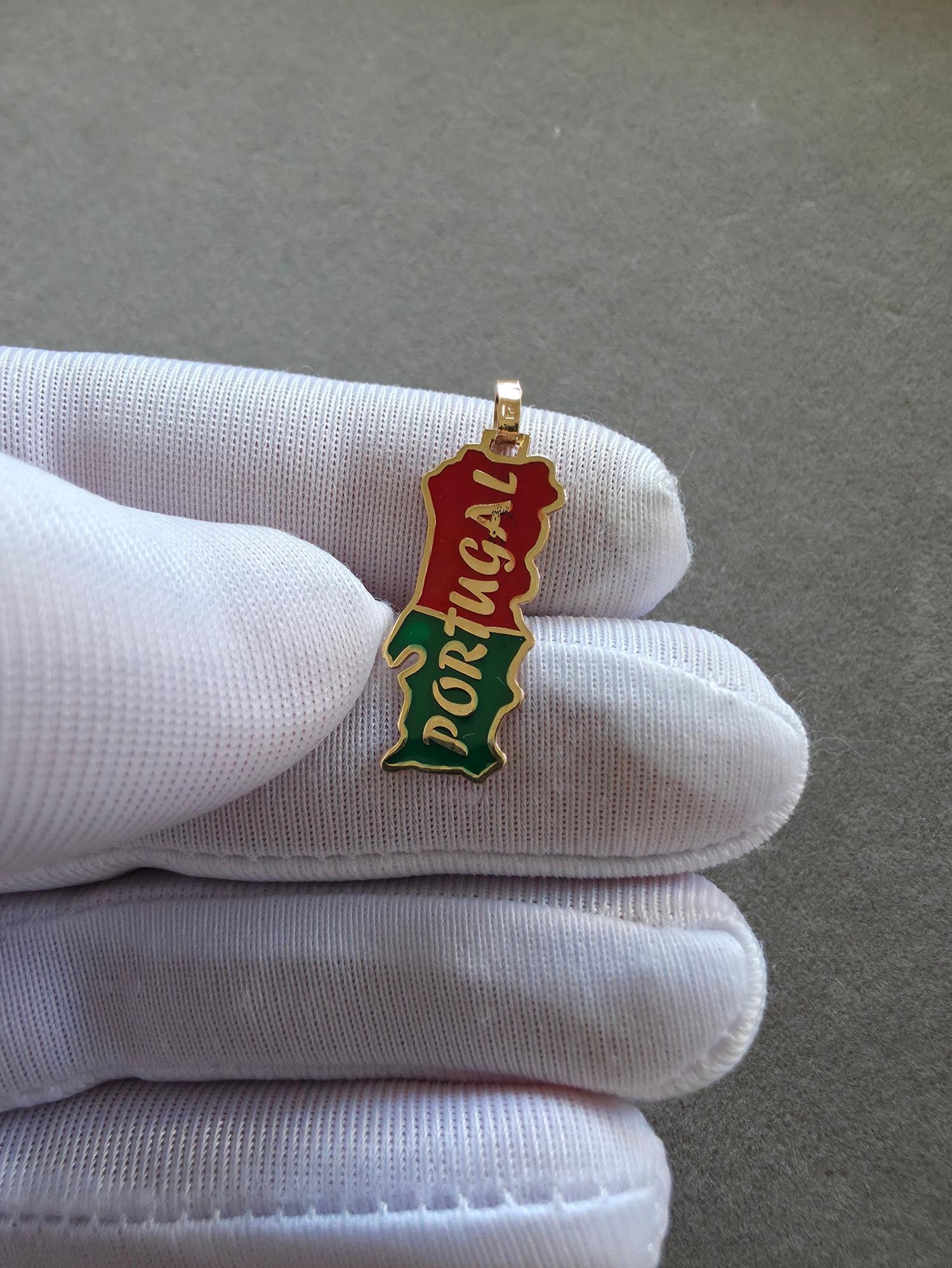 Medalha Portugal Ouro - Aurus Jóias