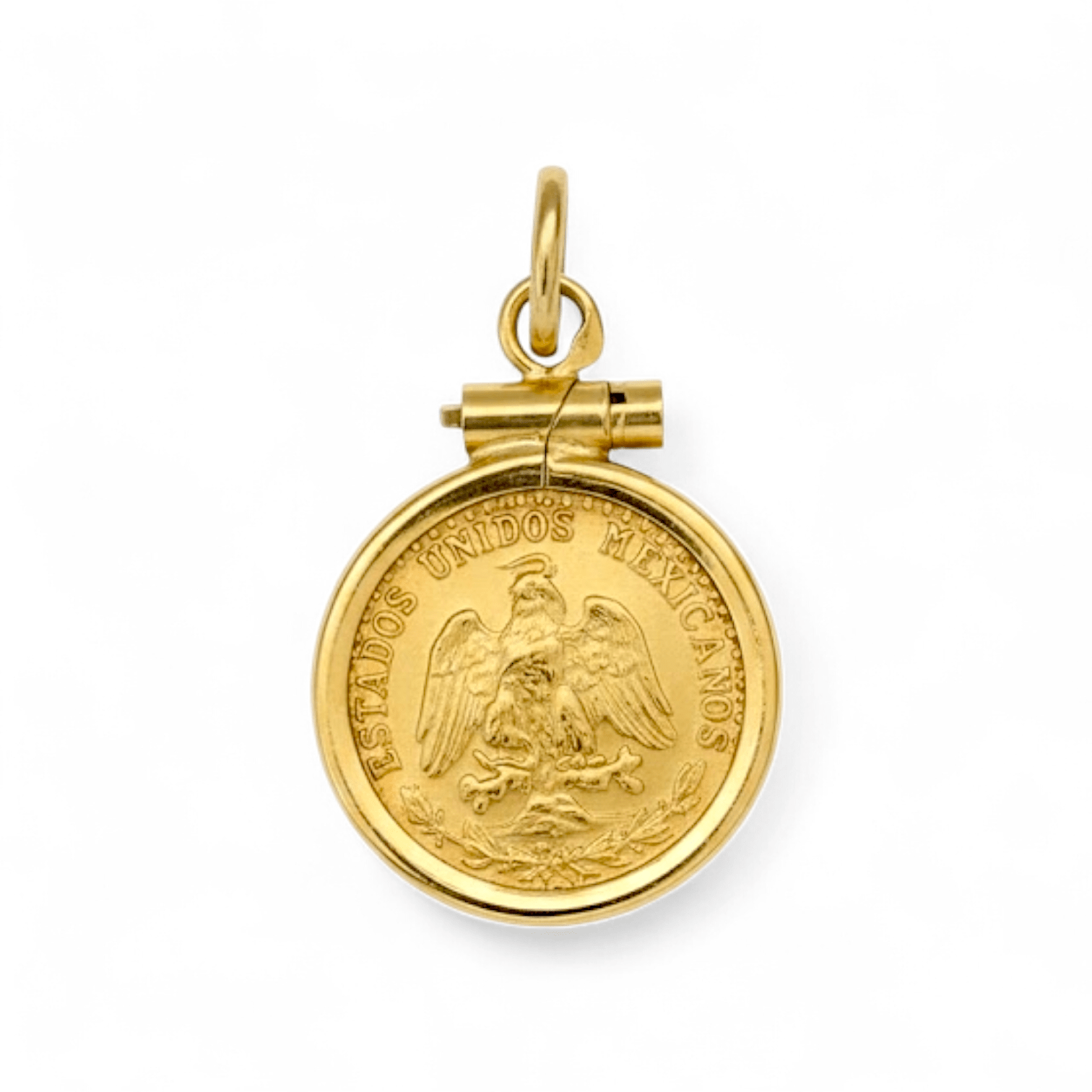 Moeda 2 Pesos Ouro - Aurus Jóias