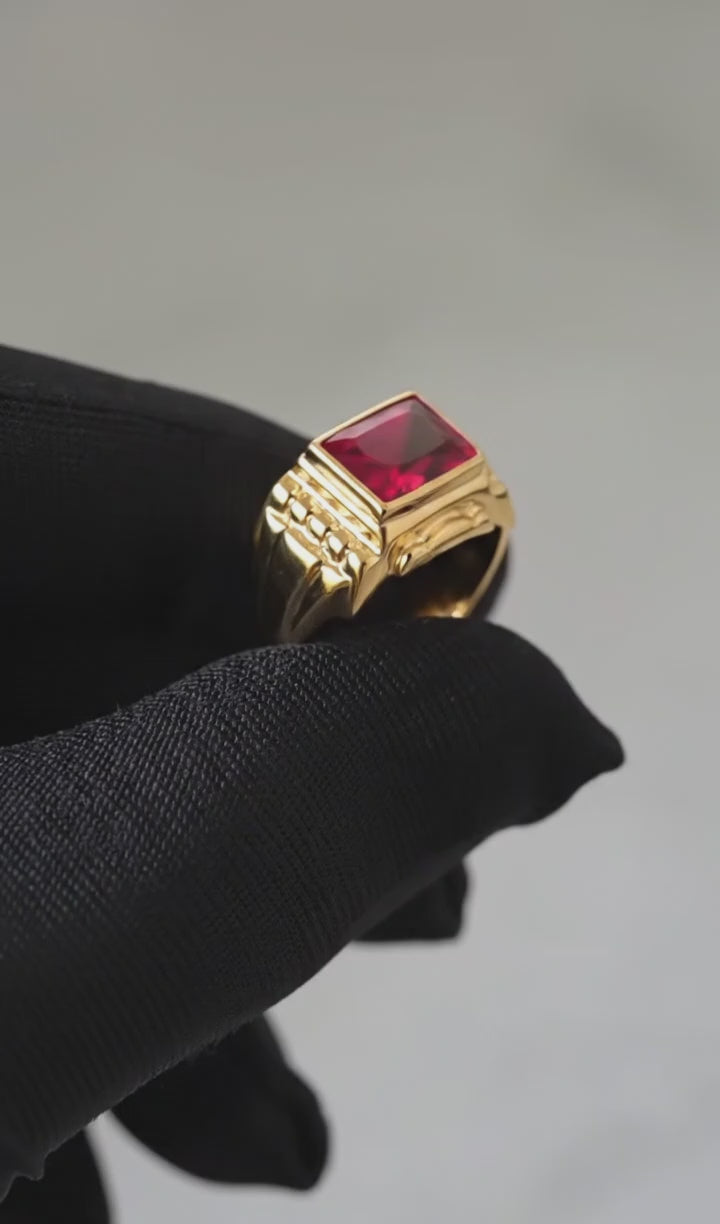 Bague Or Zircone 