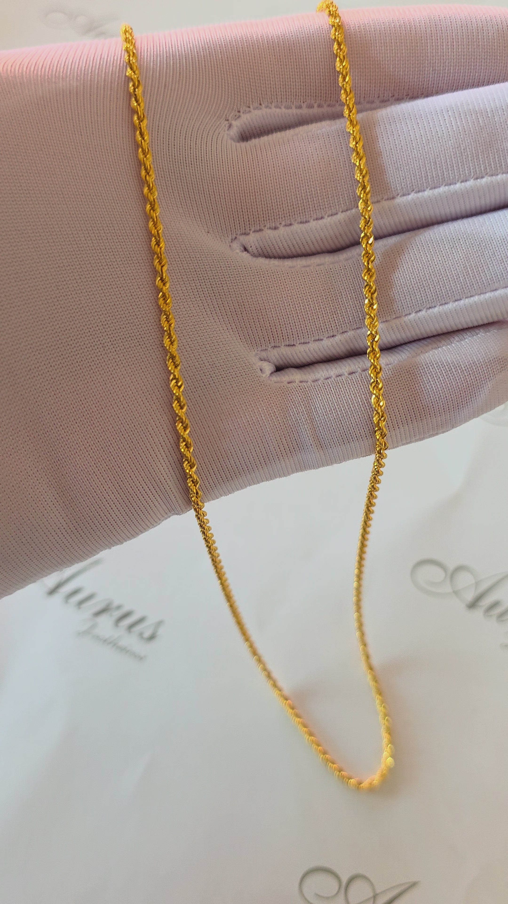 Colar Ouro 2mm