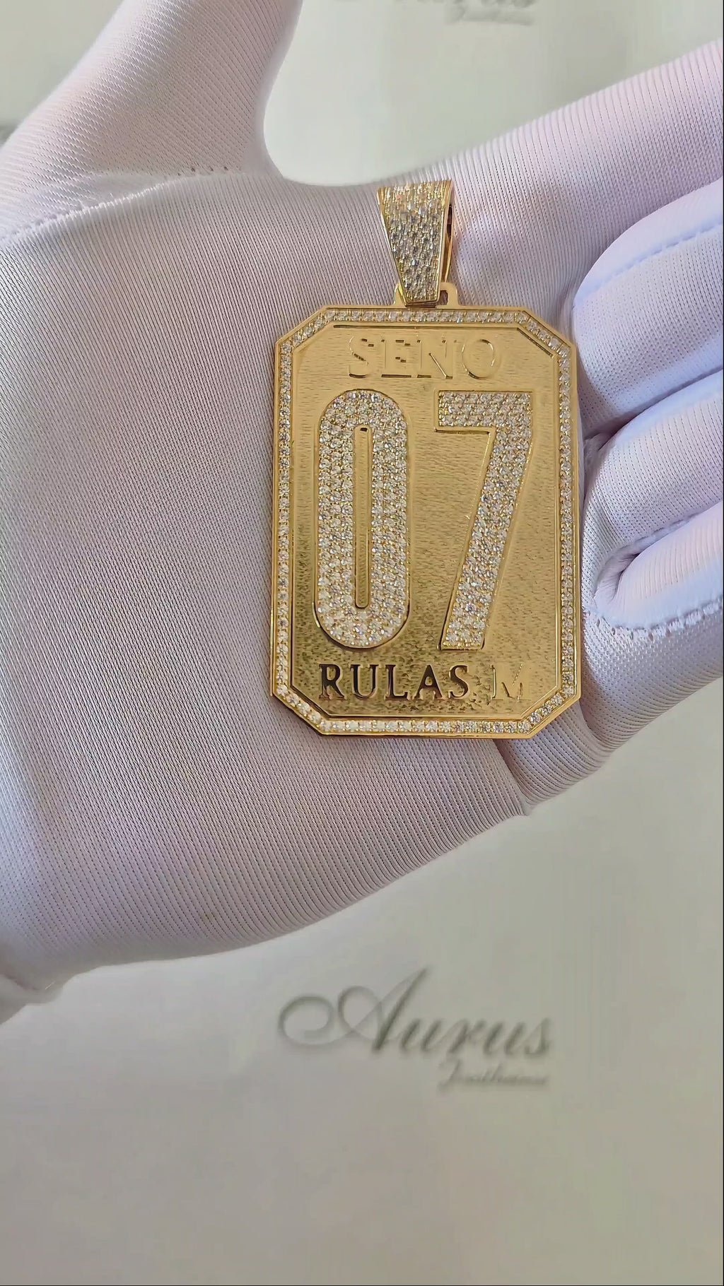 Médaille Personnalisée Or