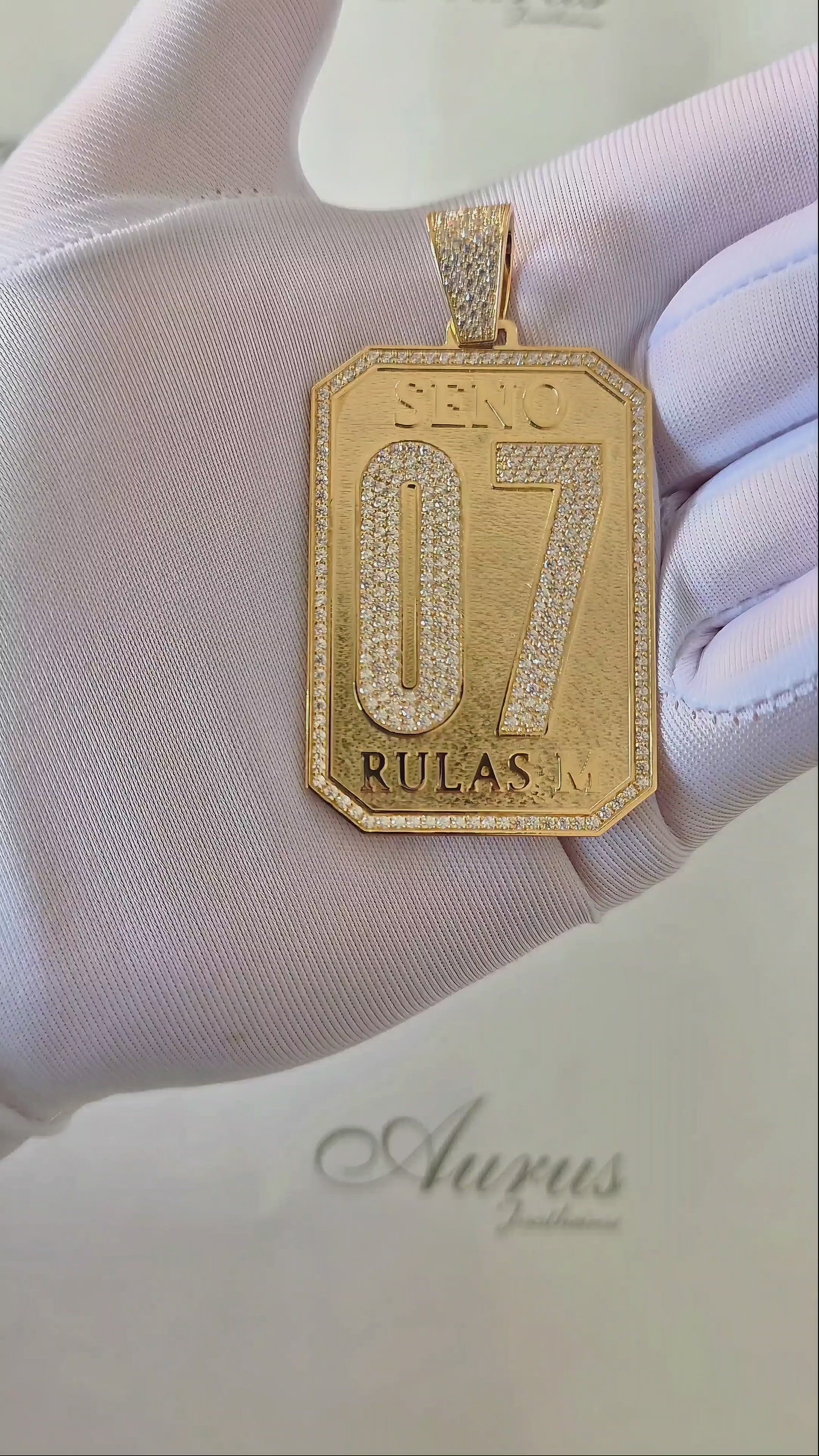 Médaille Personnalisée Or
