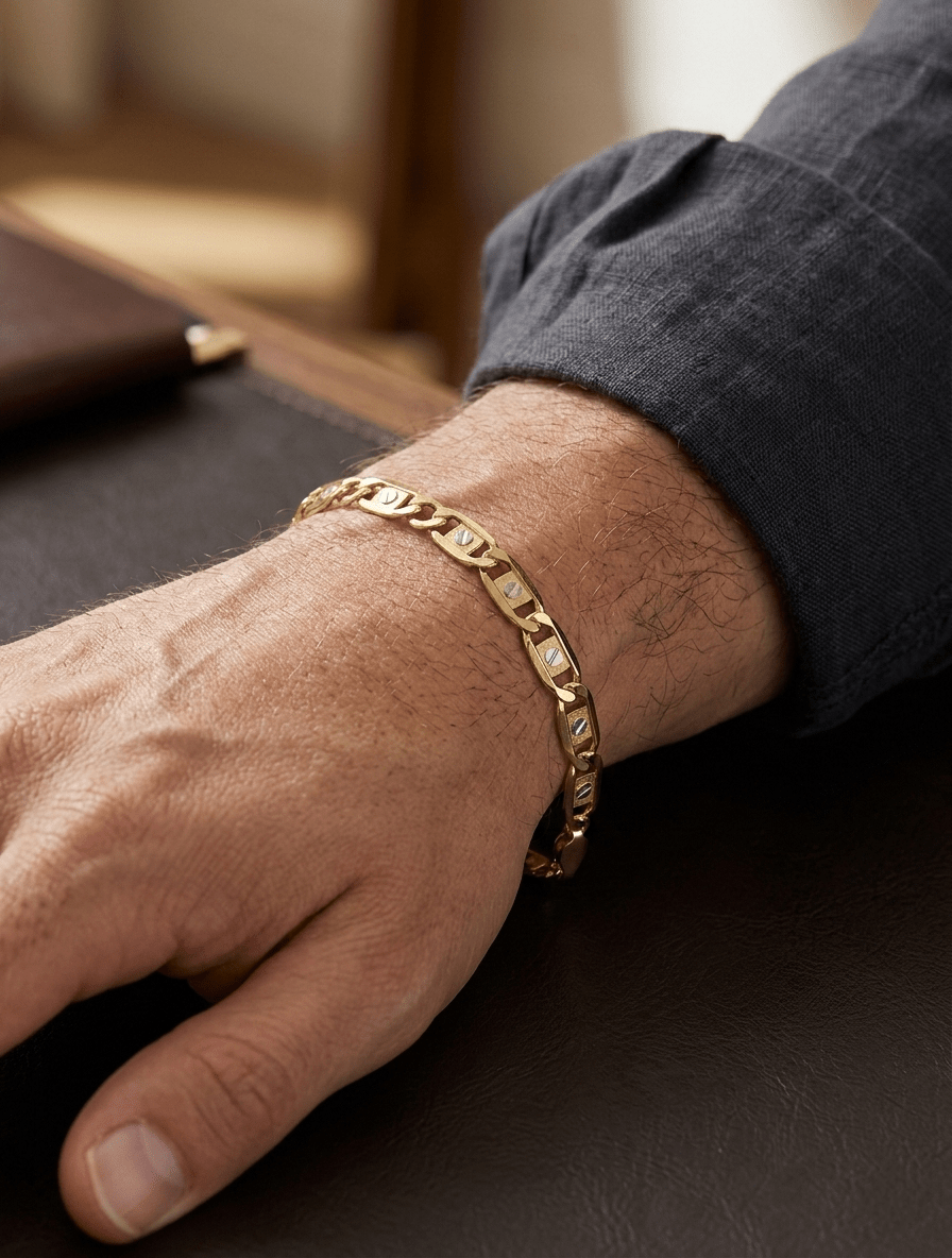 Pulseira Adulto Ouro - Aurus Jóias