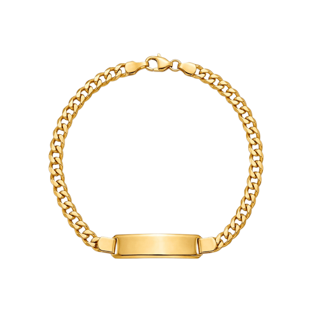 Pulseira c/Chapa - Aurus Jóias