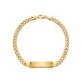 Pulseira c/Chapa - Aurus Jóias
