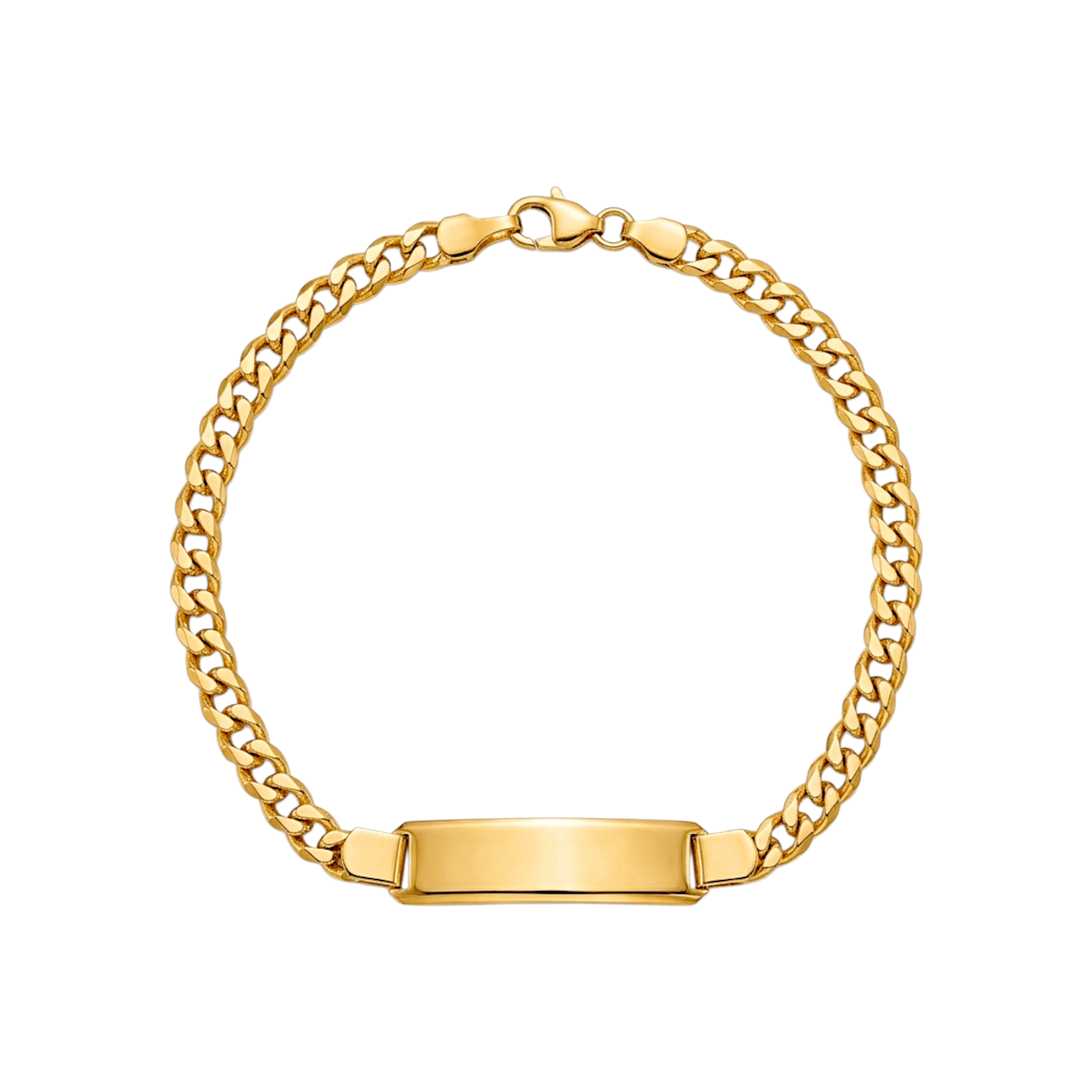 Pulseira c/Chapa - Aurus Jóias