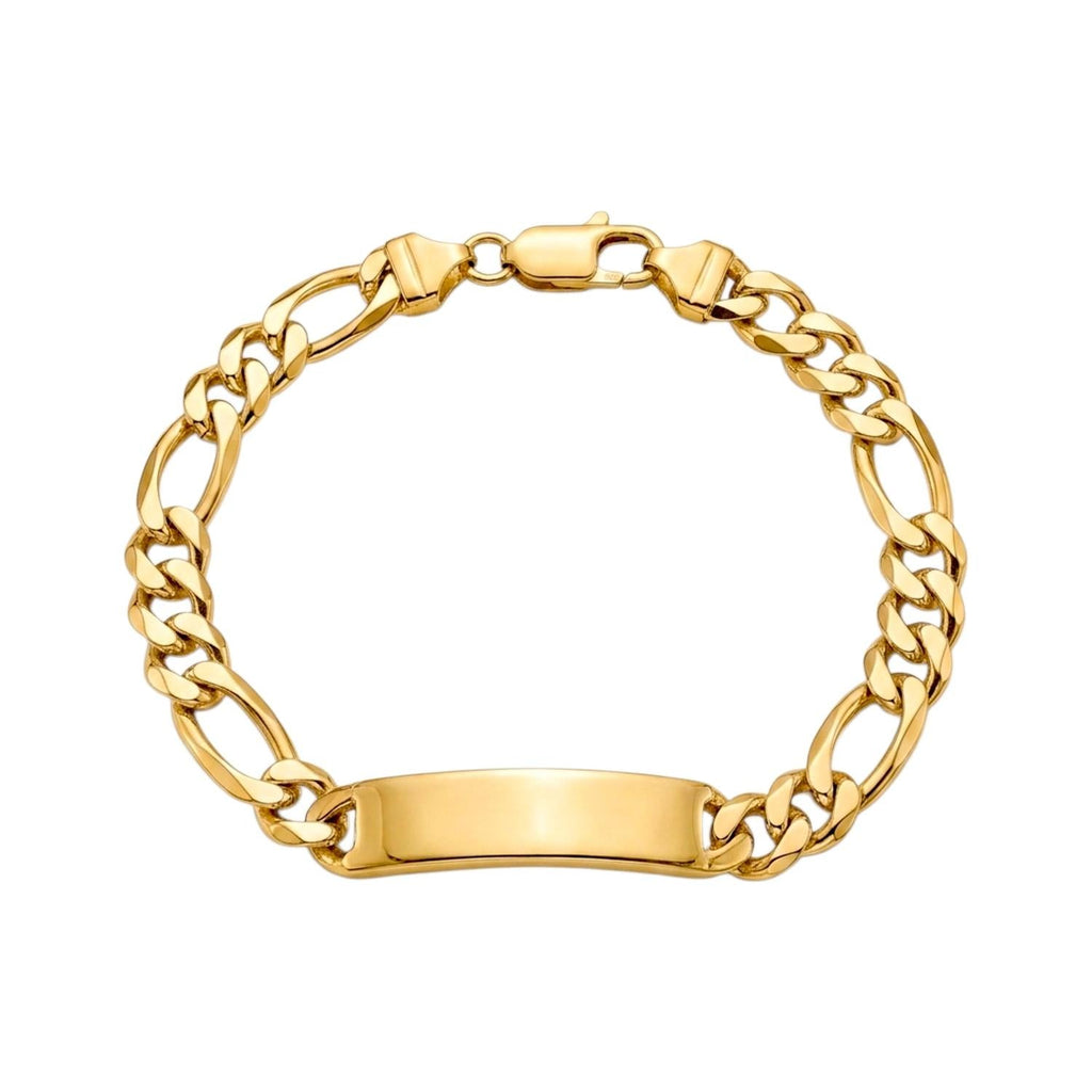 Pulseira C/Chapa Prata - Aurus Jóias