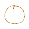 Pulseira C/Coração Ouro - Aurus Jóias