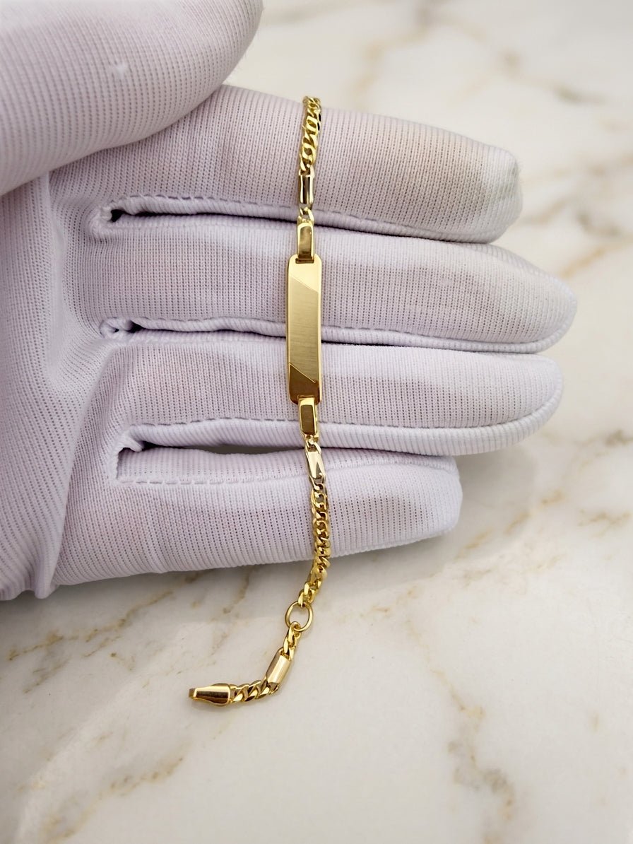 Pulseira Criança Ouro - Aurus Jóias