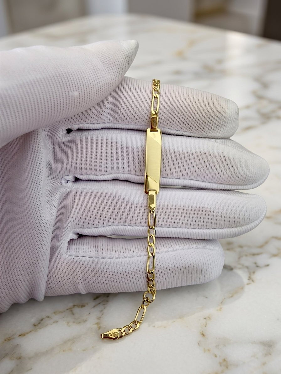 Pulseira Criança Ouro - Aurus Jóias