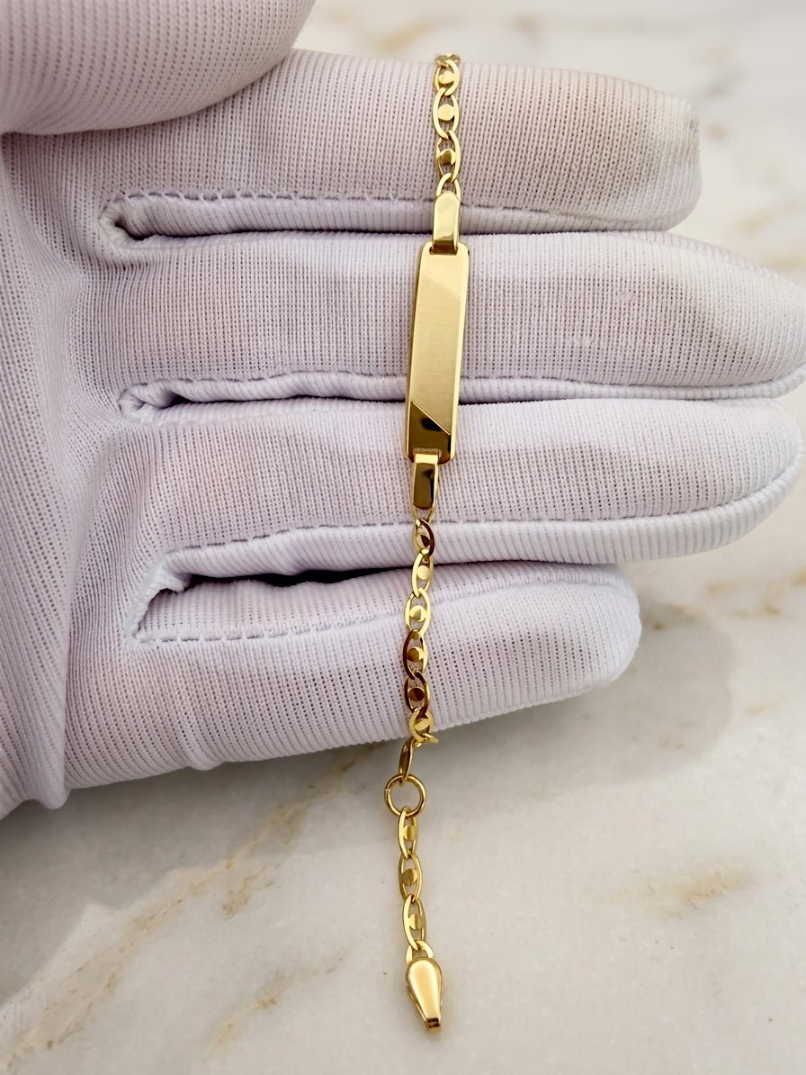 Pulseira Criança Ouro - Aurus Jóias