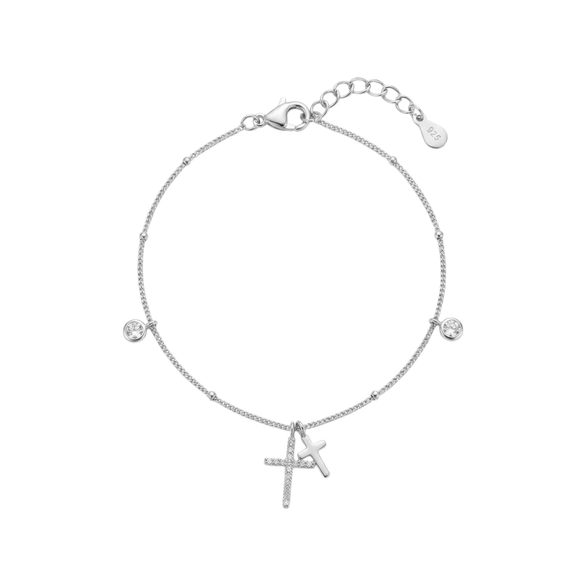 Pulseira de Tornozelo Prata - Aurus Jóias