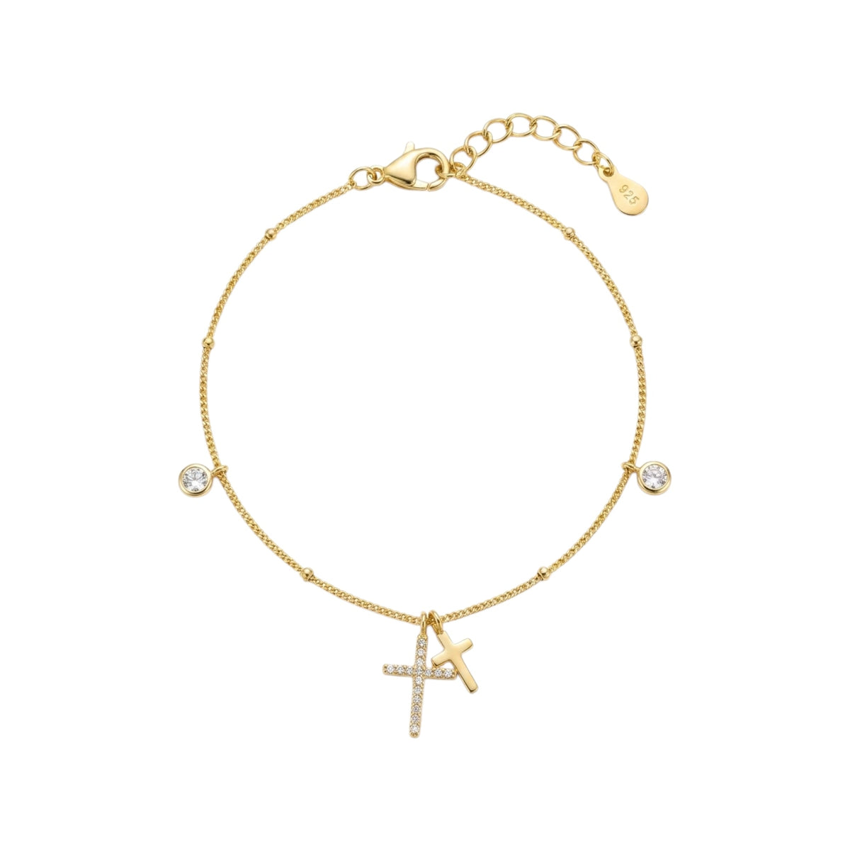 Pulseira de Tornozelo Prata - Aurus Jóias