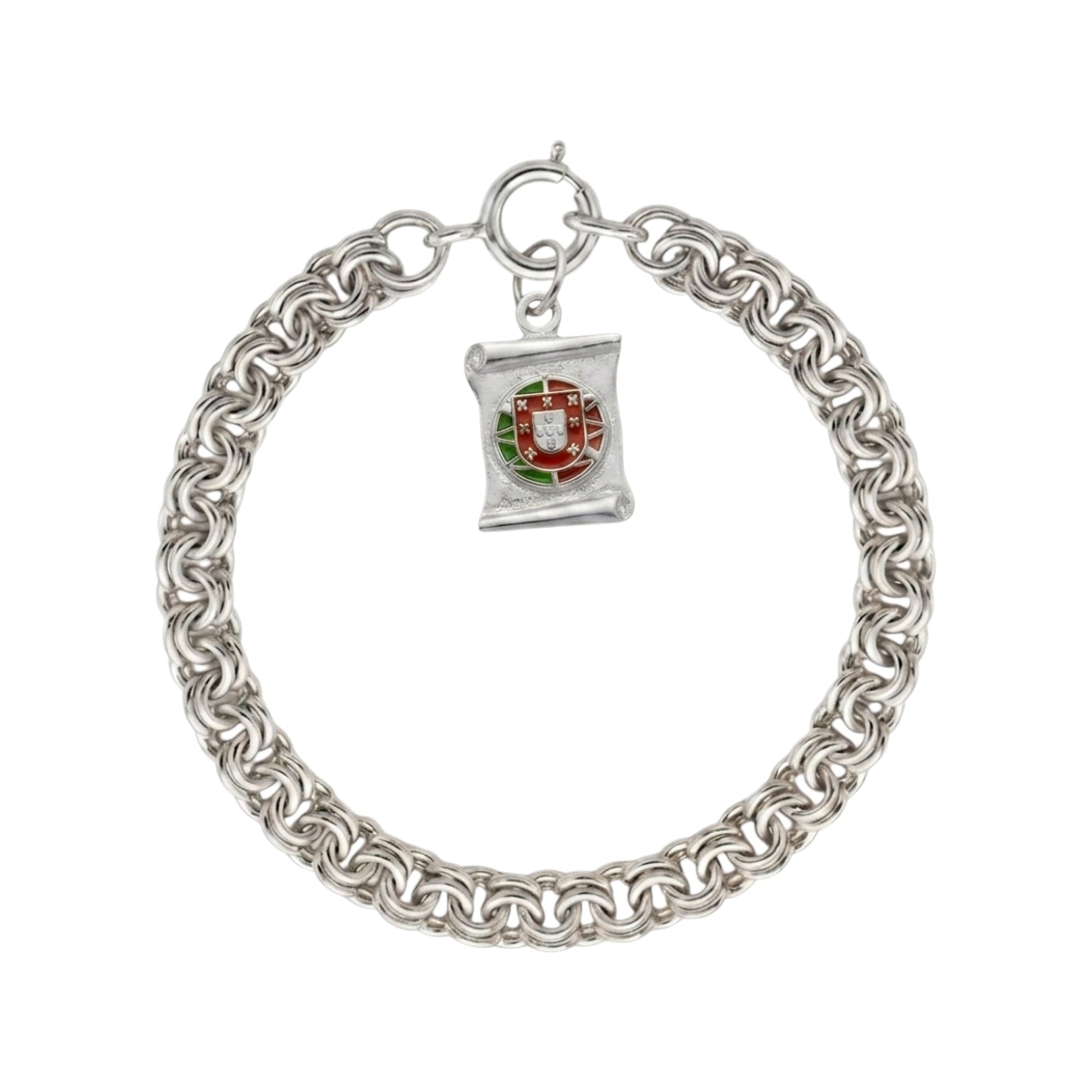 Pulseira Maciça Prata - Aurus Jóias