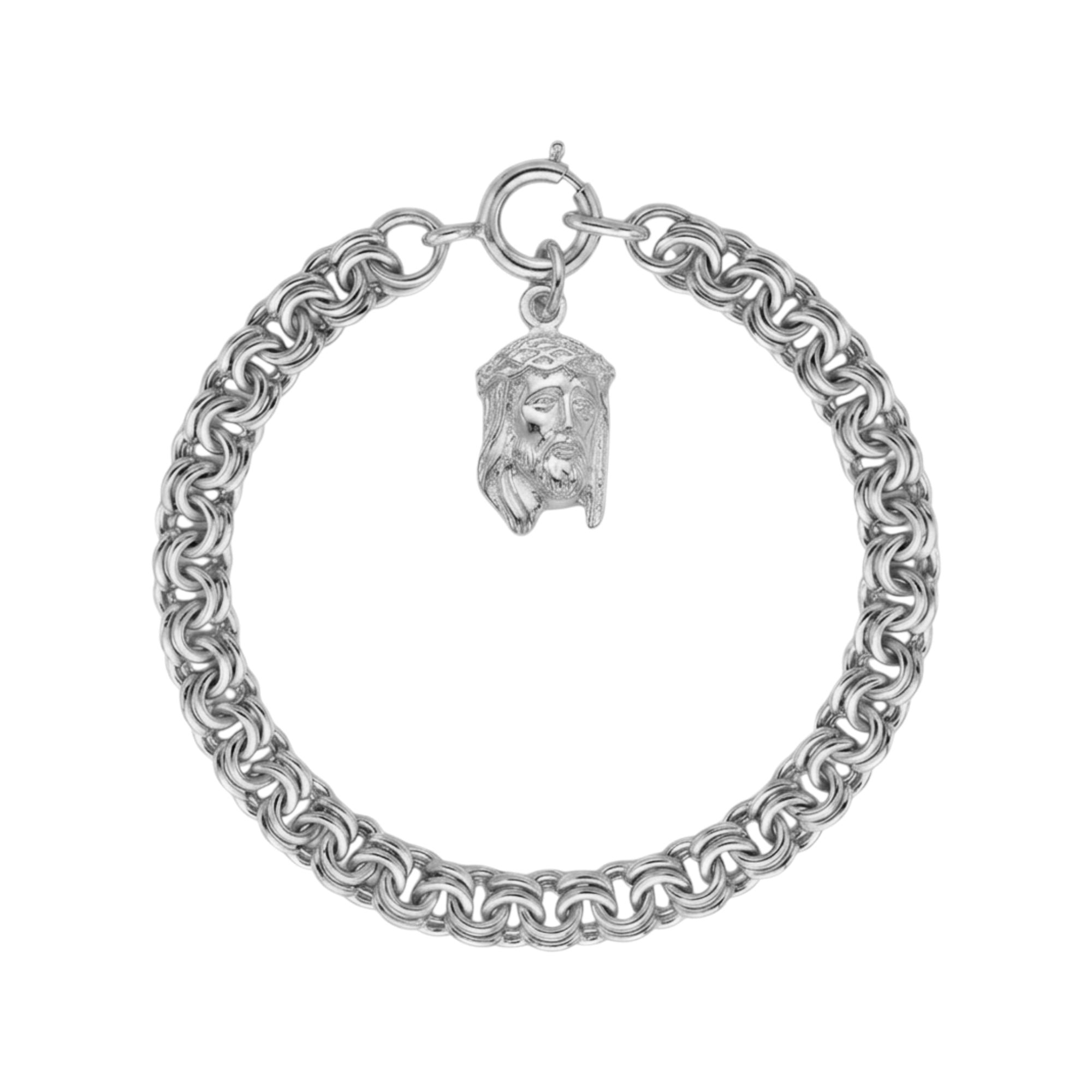 Pulseira Maciça Prata - Aurus Jóias