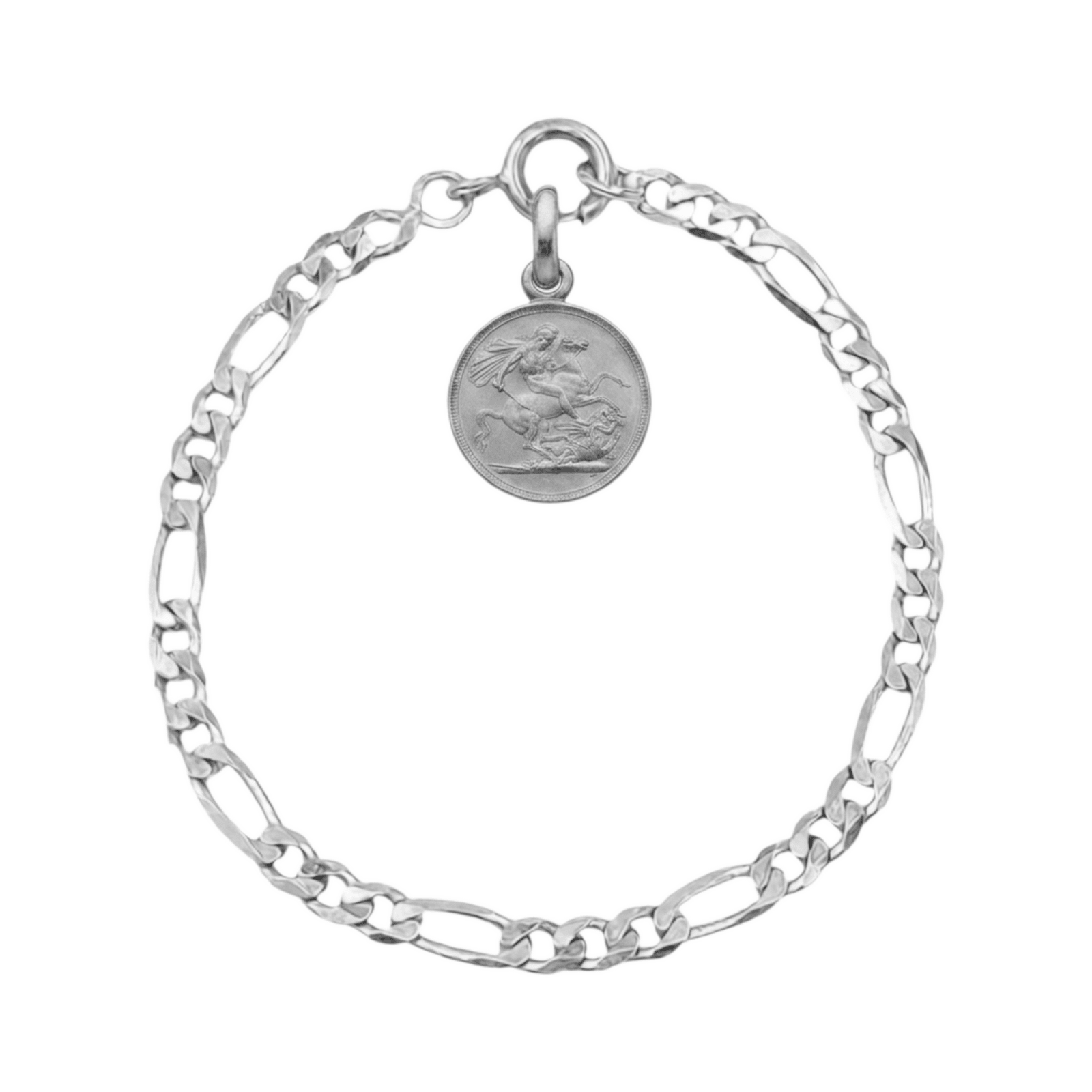 Pulseira Maciça Prata - Aurus Jóias