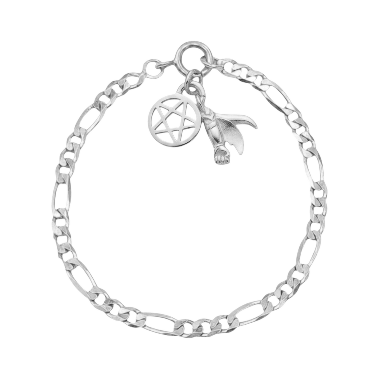 Pulseira Maciça Prata - Aurus Jóias