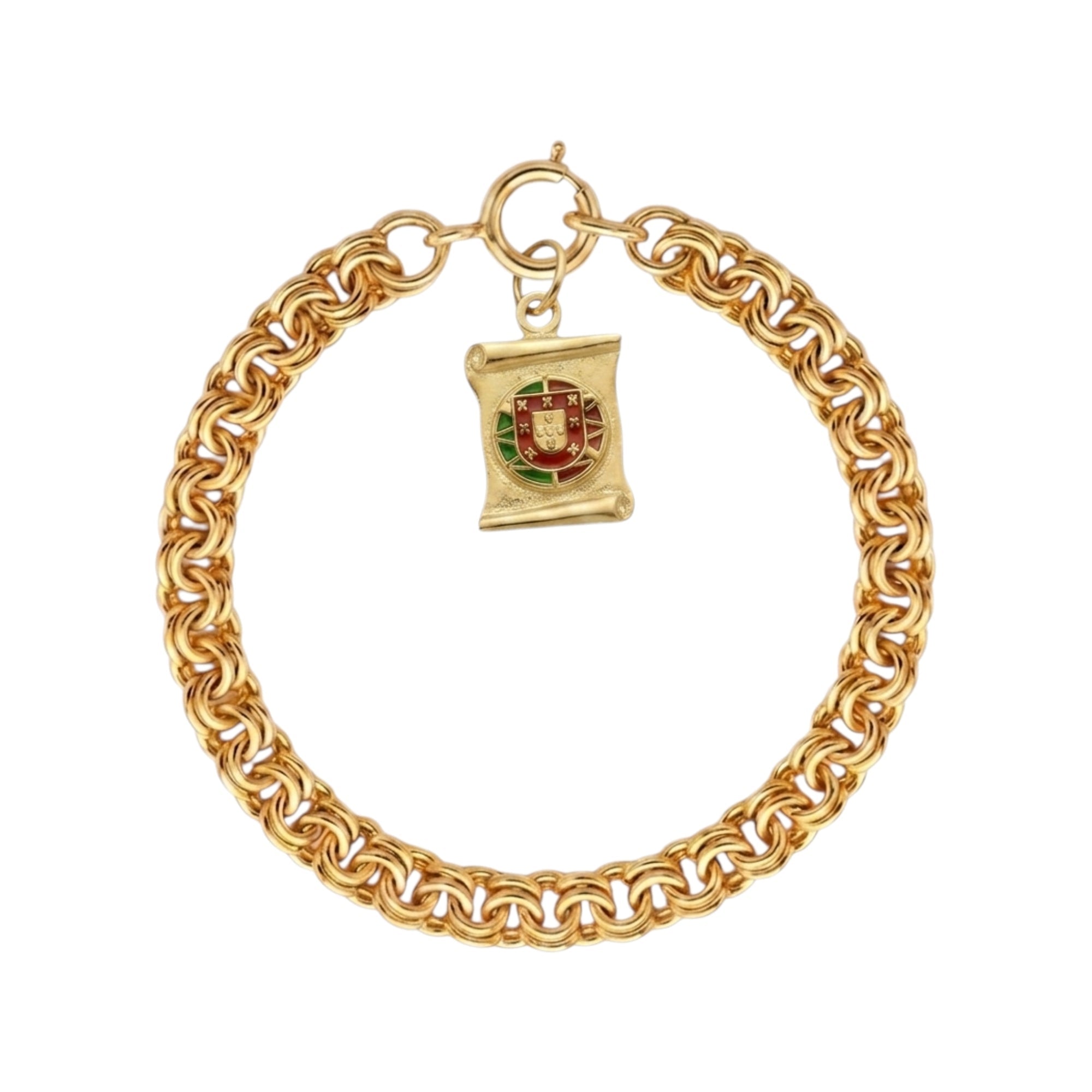 Pulseira Oca Prata - Aurus Jóias