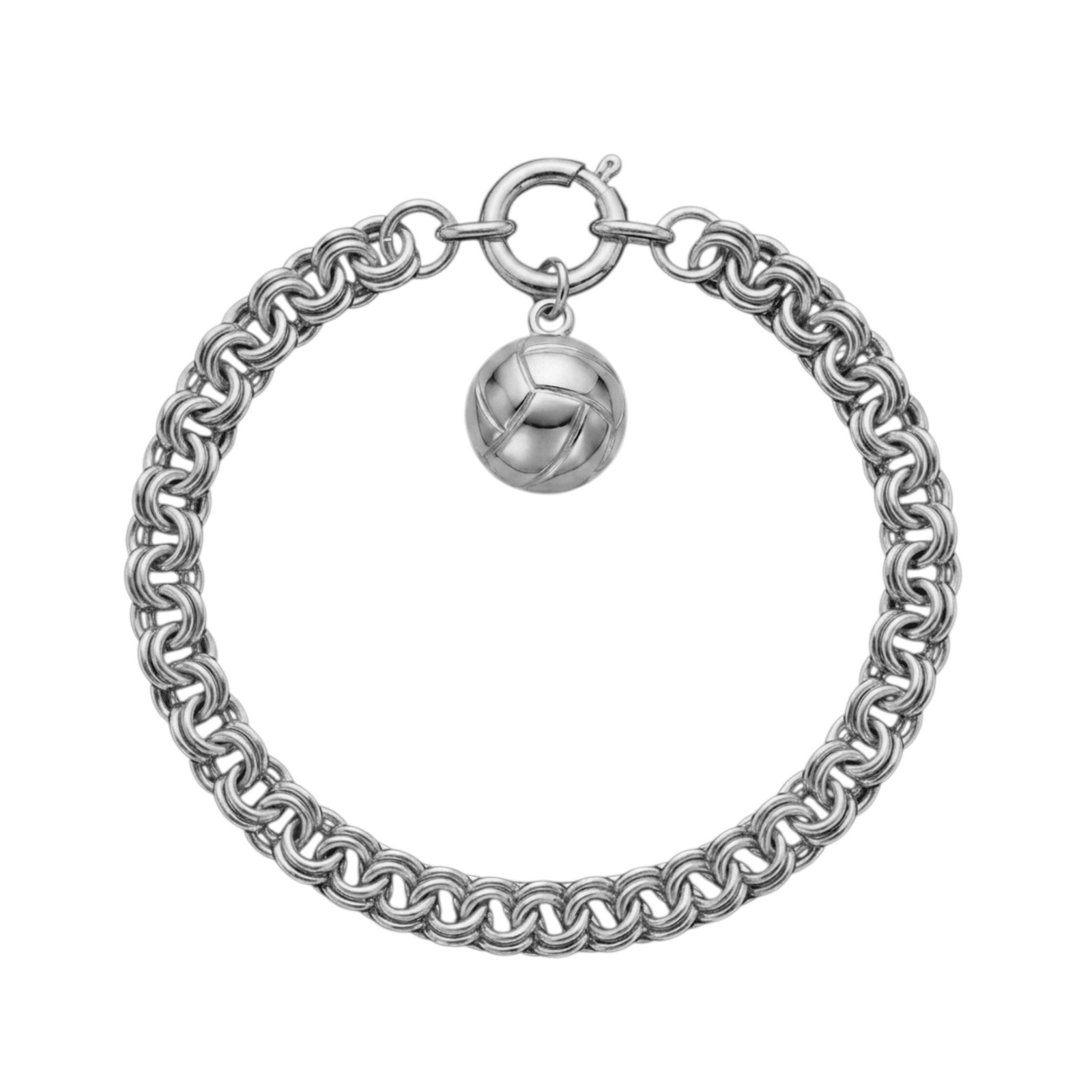 Pulseira Oca Prata - Aurus Jóias